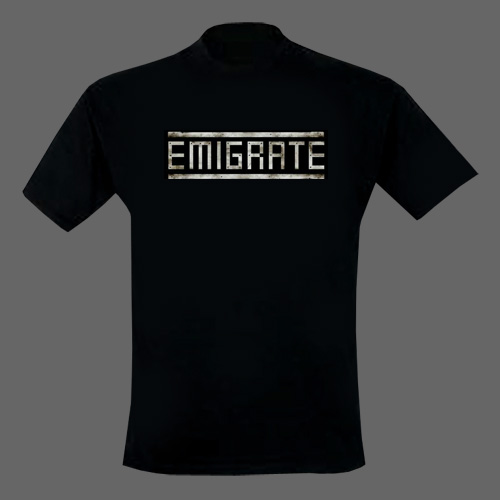 T-Shirt ”Emigrate-Classic” T-Shirt ”Emigrate-Classic”